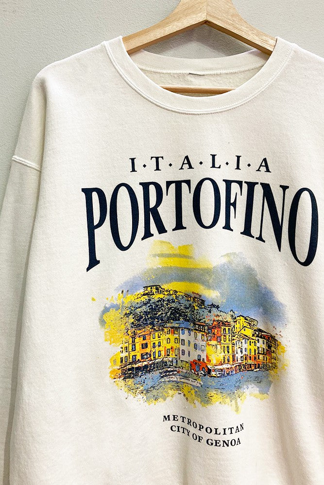 Portofino Italy Crewneck Sweatshirt