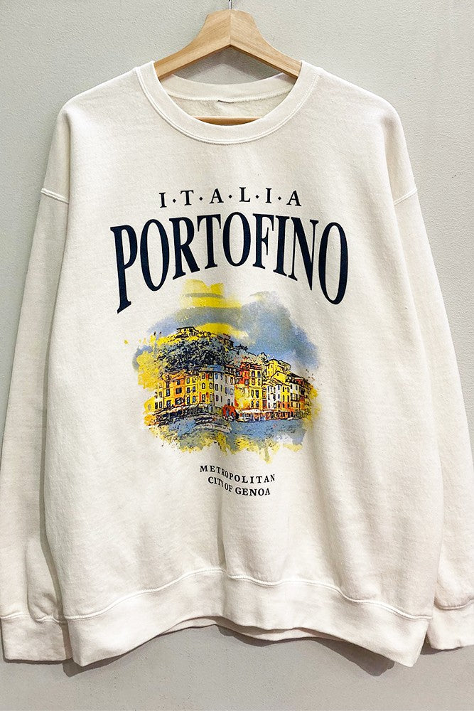 Portofino Italy Crewneck Sweatshirt
