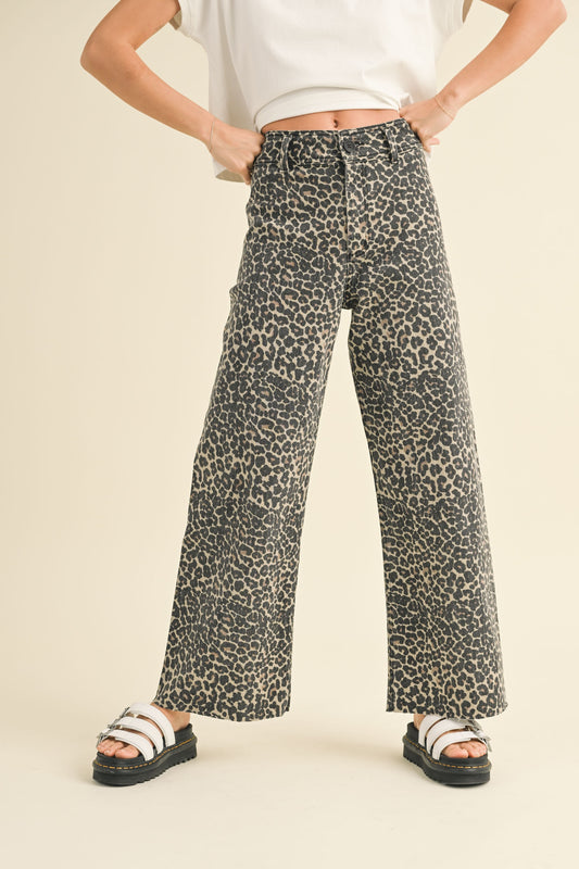 Leopard Print Pant