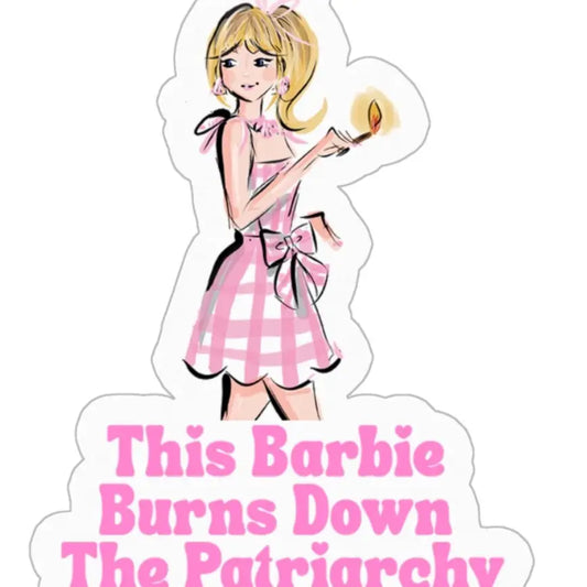 Barbie Patriarchy Sticker