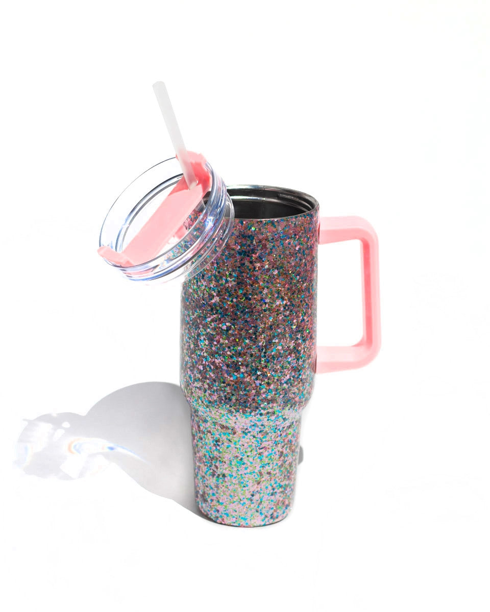 Packed Party 40oz Glitter Sparkle Tumbler Cup