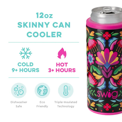 Swig- Caliente Skinny Can Cooler