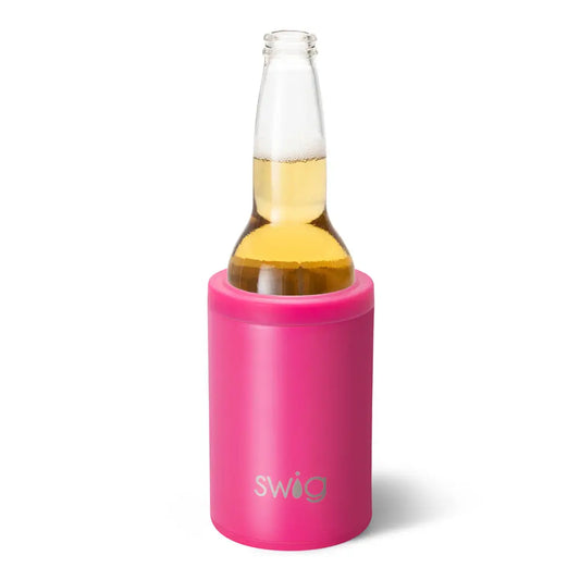 Swig- Pink Bottle and Can Cooler