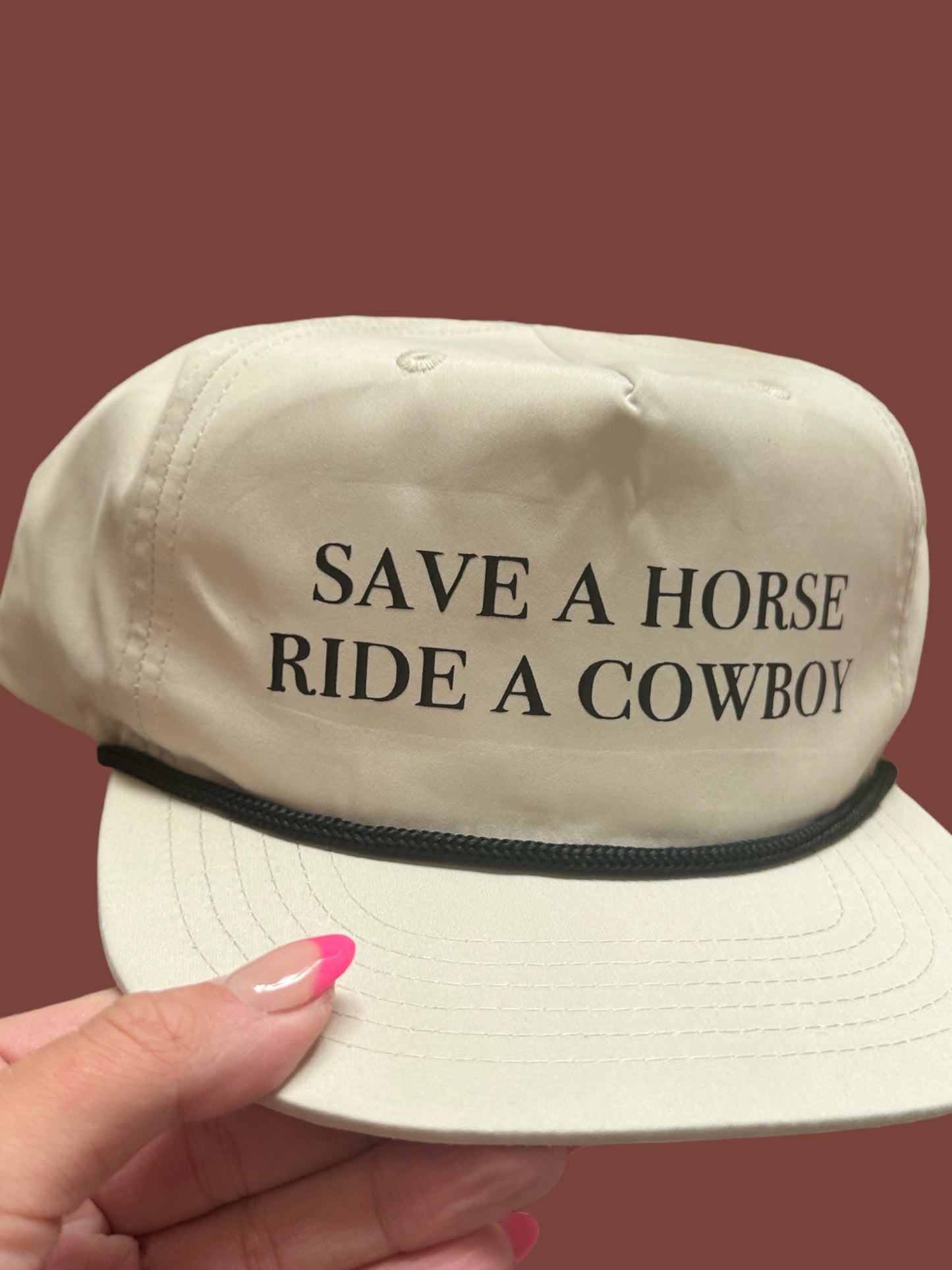 Save A Horse Ride A Cowboy Hat