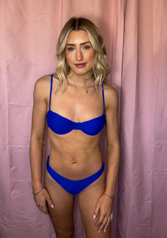 Sapphire Blue Bikini Swimsuit