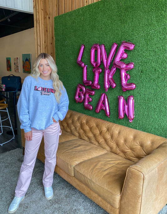 Love Like Bean Merch Logo Crewneck