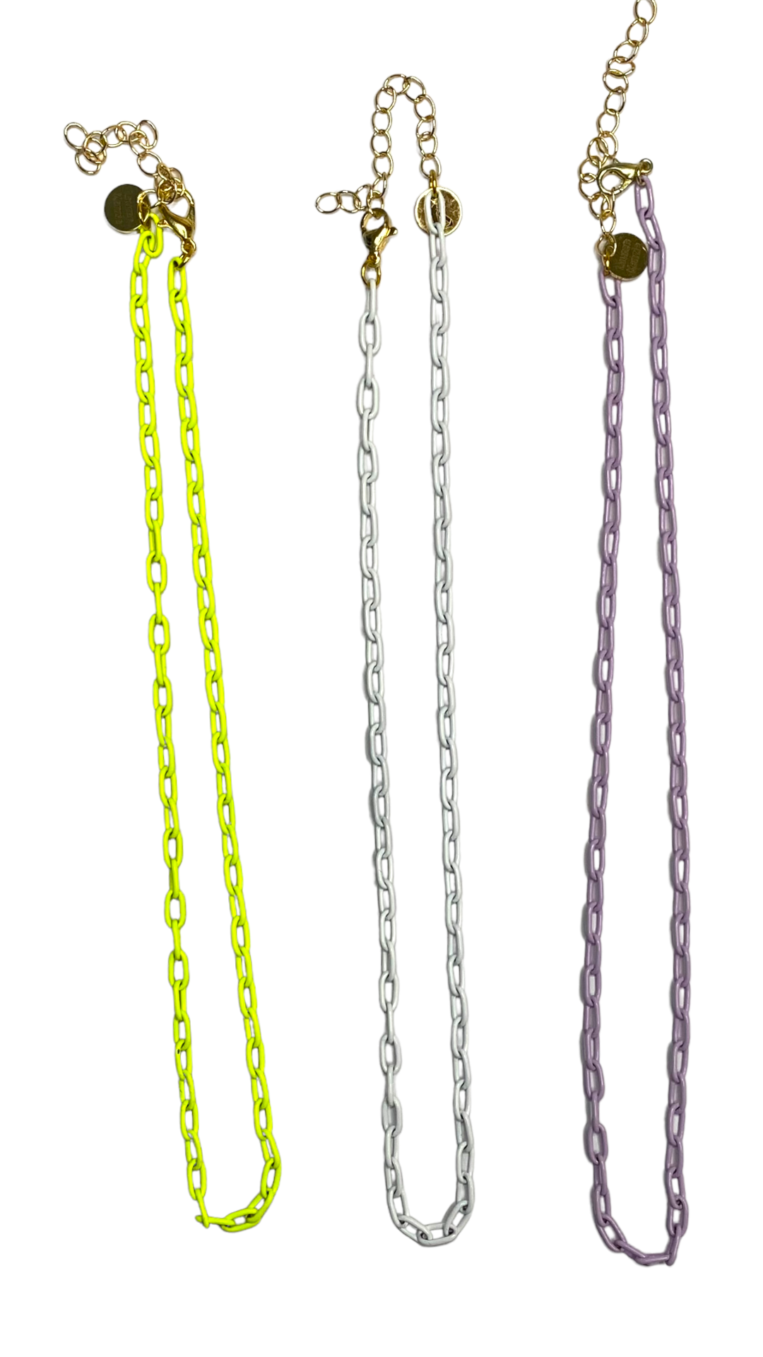 Chained Up Colored Necklace