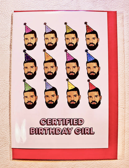 Birthday Card- Certified Birthday (2 Options)