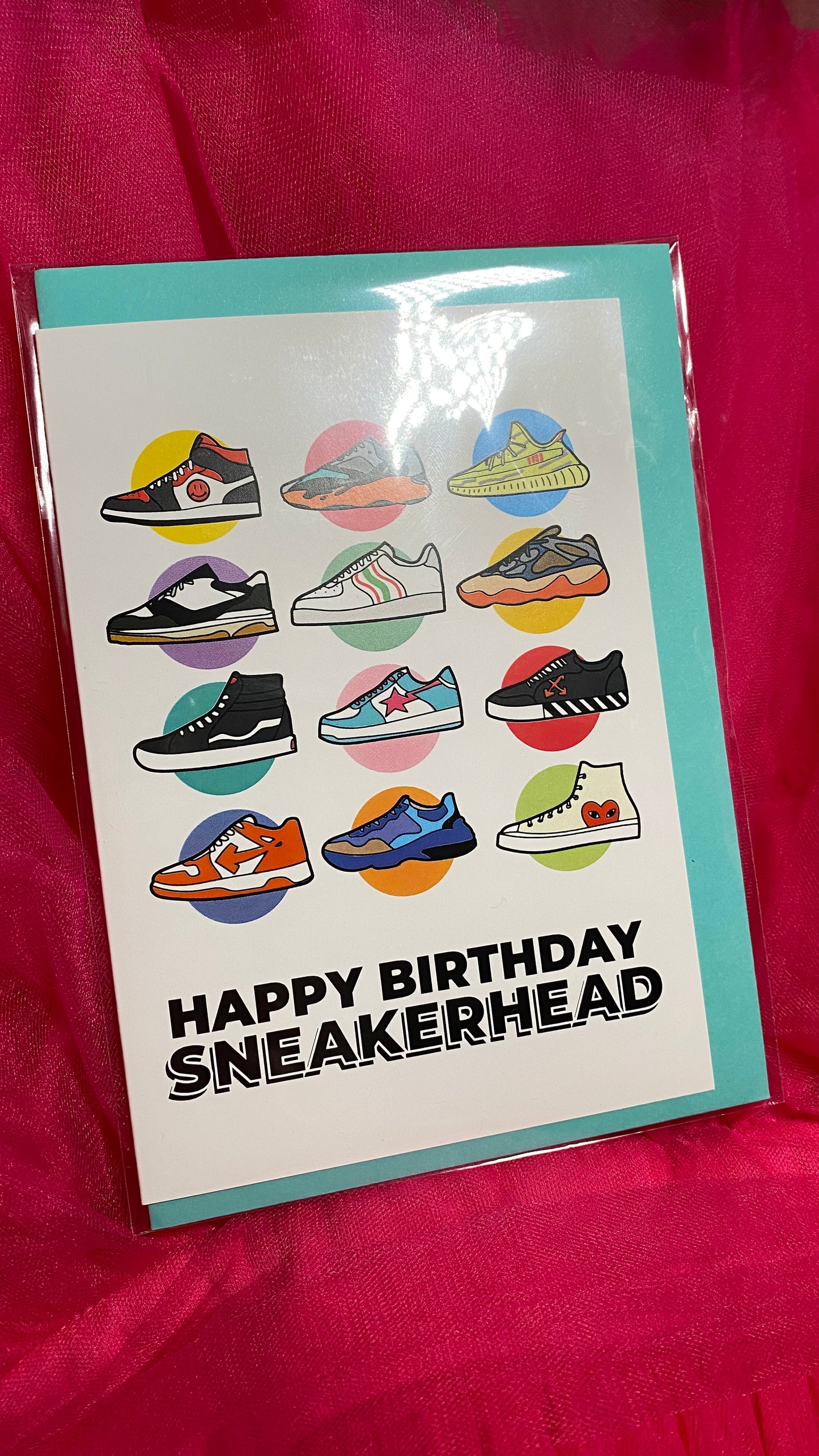 Sneaker head Birthday Card