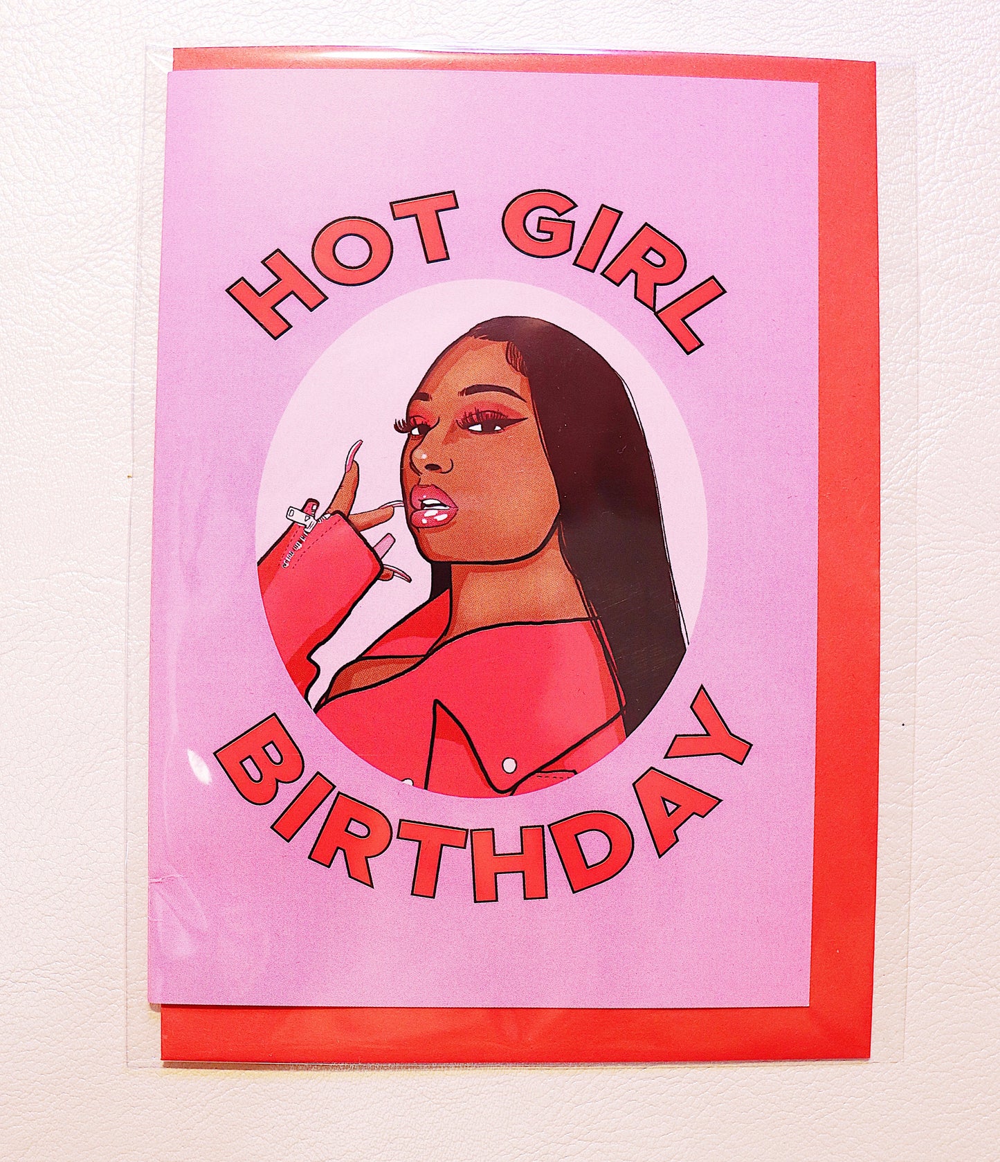Birthday Card- Hot Girl