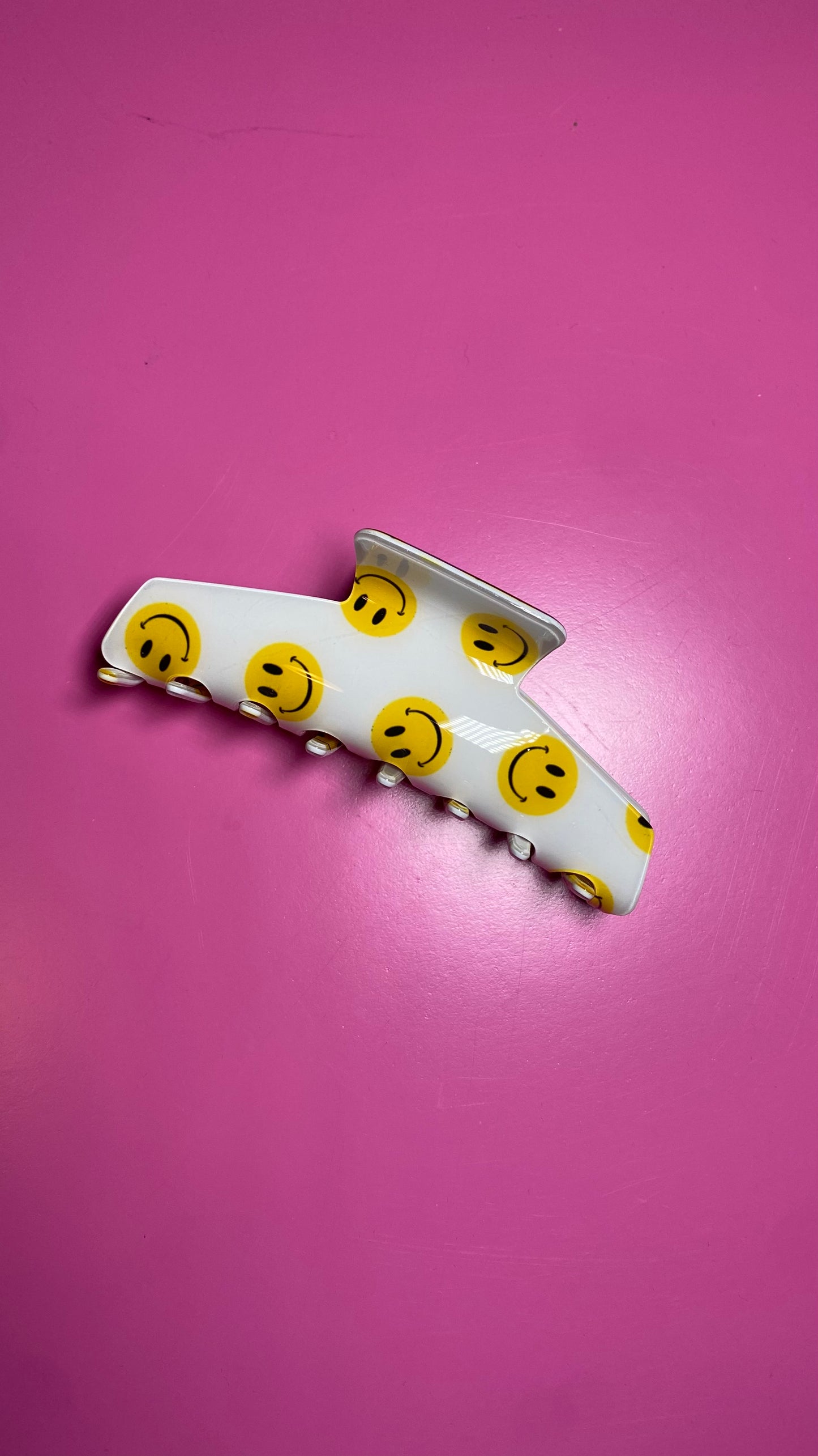 Smiley Claw Clip