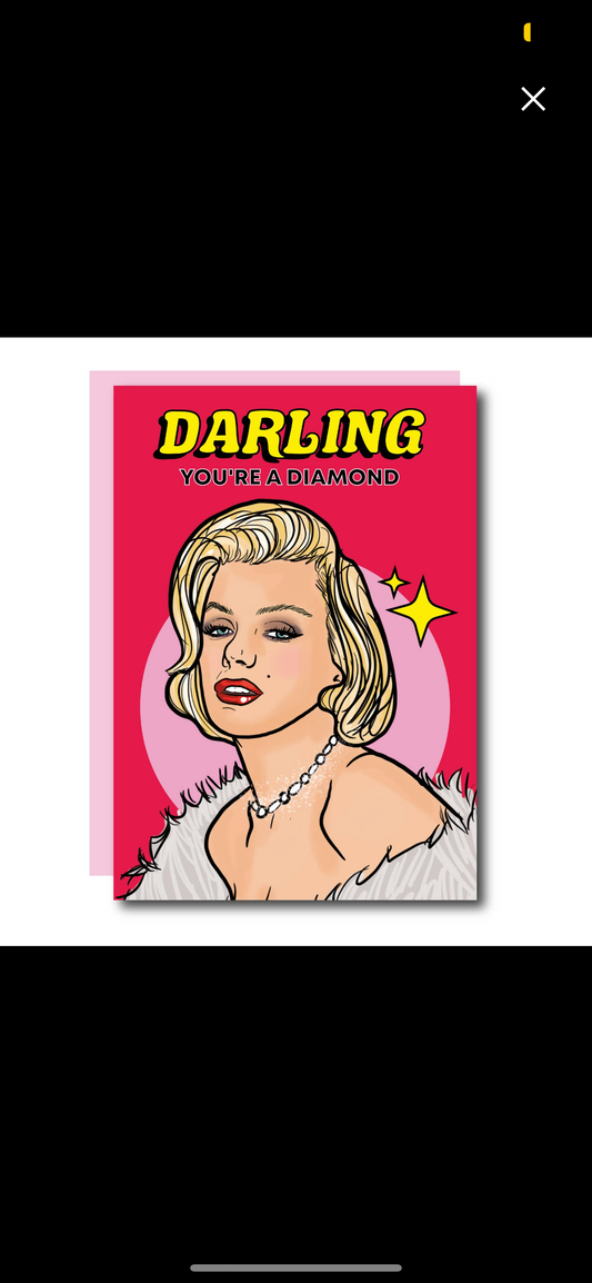 Darling Diamond Greeting Card